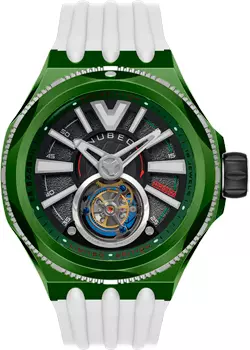 fashion наручные мужские часы Nubeo NB-6075-08. Коллекция MESSENGER TOURBILLON