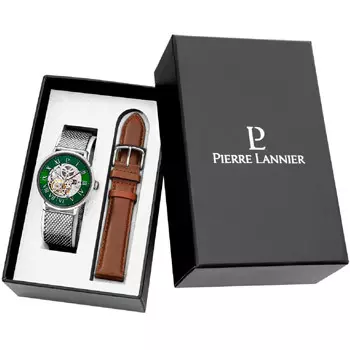 fashion наручные мужские часы Pierre Lannier 390C171. Коллекция Automatic