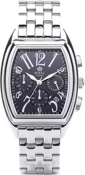 fashion наручные мужские часы Royal London 41221-07. Коллекция Chronograph