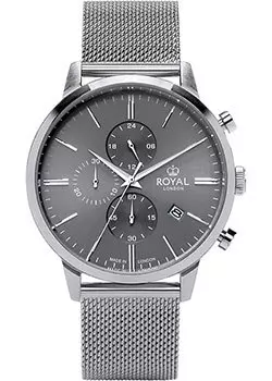 fashion наручные мужские часы Royal London 41458-07. Коллекция Chronograph