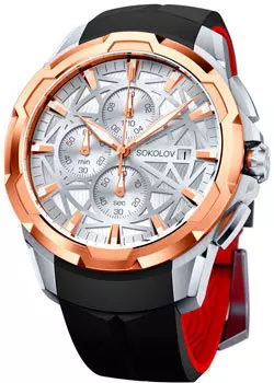 fashion наручные мужские часы Sokolov 344.76.00.000.05.01.3. Коллекция My world