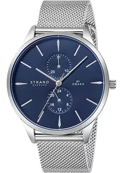 fashion наручные мужские часы Obaku S703GMCLMC. Коллекция STRAND