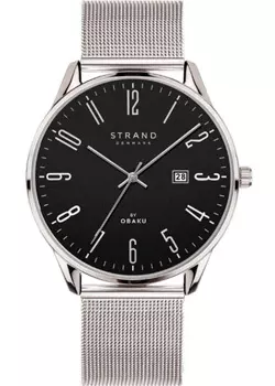 fashion наручные мужские часы Obaku S739GDCBMC. Коллекция STRAND