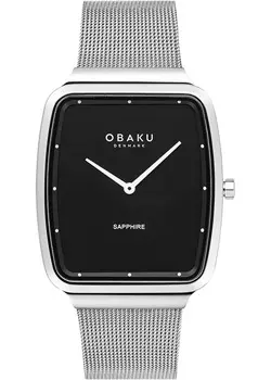 fashion наручные мужские часы Obaku V267GXCBMC. Коллекция Ultra Slim