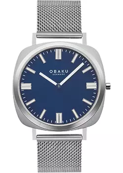 fashion наручные мужские часы Obaku V296GXCLMC. Коллекция Ultra Slim