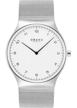 fashion наручные мужские часы Obaku V306GXCWMC. Коллекция Slank