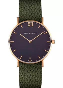 fashion наручные мужские часы Paul Hewitt PH-SA-G-Sm-B-20M. Коллекция Sailor Line