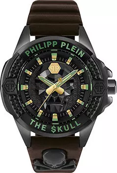 fashion наручные мужские часы Philipp Plein PWAAA0421. Коллекция The Skull