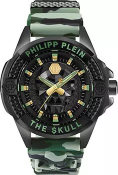 fashion наручные мужские часы Philipp Plein PWAAA0821. Коллекция The Skull