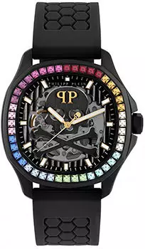 fashion наручные мужские часы Philipp Plein PWRAA1023. Коллекция The Skeleton