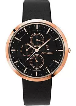 fashion наручные мужские часы Pierre Lannier 221D033. Коллекция Elegance extra plat