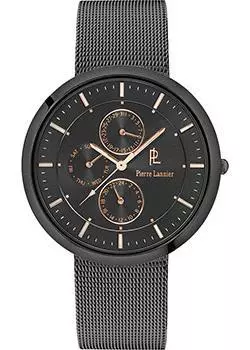 fashion наручные мужские часы Pierre Lannier 222D488. Коллекция Elegance extra plat