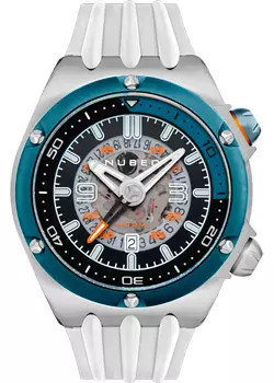 fashion наручные мужские часы Nubeo NB-6037-0E. Коллекция NEREUS COMPRESSOR AUTOMATIC