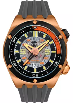 fashion наручные мужские часы Nubeo NB-6037-0F. Коллекция NEREUS COMPRESSOR AUTOMATIC