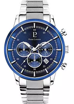 fashion наручные мужские часы Pierre Lannier 245F161. Коллекция Elegance Chrono
