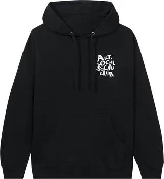 Худи Anti Social Social Club Complicated Hoodie 'Black', черный