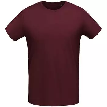 Футболка мужская MARTIN MEN бордовая, размер XXL