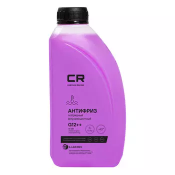 Антифриз лобридный флуоресцентный -40°С, Si-OAT, G12++, 1л/1.07кг Carville Racing