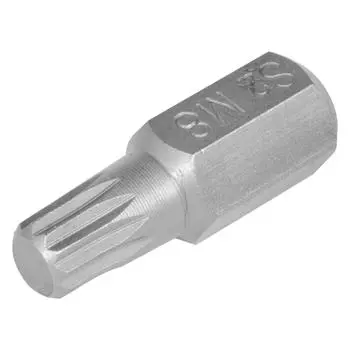 Бита вставка SPLINE M8 3/8" длина 30мм AIRLINE
