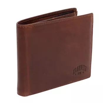 Бумажник Klondike Dawson, коричневый, 12,5х2,5х9,5 см