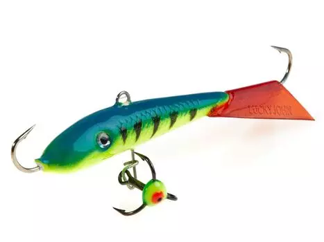 Балансир Lucky John FIN 5 + тр. 70мм/36RT блистер