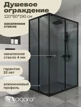 Душевой уголок Niagara Eco NG-1012-14QT (120x80x190 см)