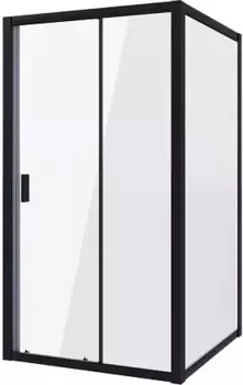 Душевой уголок Niagara Nova 100х80 профиль черный (NG-82-10AB-A80B)