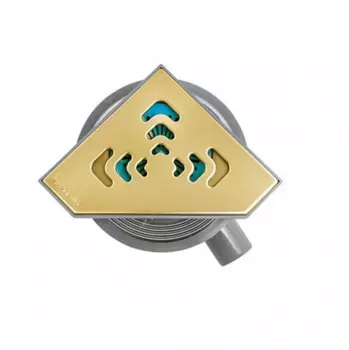 Душевой трап Pestan Confluo Standard Angle 1 Gold золото