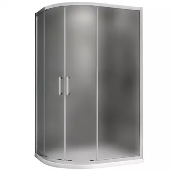 Душевой уголок Abber Schwarzer Diamant AG01129M 120x90, профиль хром матовый, стекло матовое