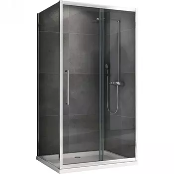 Душевой уголок Abber Schwarzer Diamant 170х85 AG30170H-S85 хром, стекло прозрачное