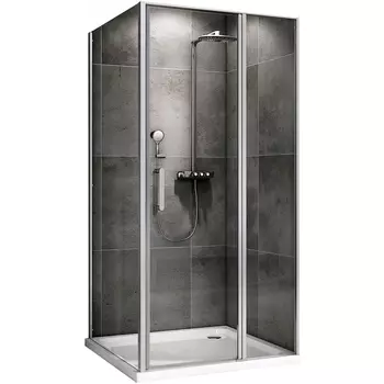 Душевой уголок Abber Sonnenstrand 100х100 AG04100S-S100 хром, стекло прозрачное