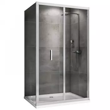 Душевой уголок Abber Sonnenstrand 90x70 AG07090-S70 хром, стекло прозрачное
