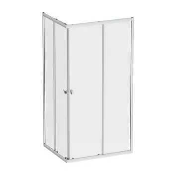 Душевой уголок AM.PM Sunny W87G-403-10080-MT 100x80 см, серебро