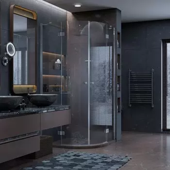 Душевой уголок Ambassador Diamond 12011101 90х90 см
