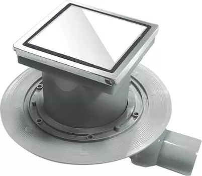 Душевой трап Pestan Confluo Standard White Glass 1, 15x15