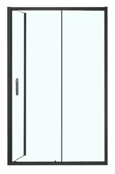 Душевой уголок Azario 120x80 профиль черный (AZ-ND1131-R 1200 BLACK)