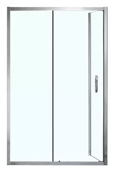 Душевой уголок Azario 120x80 профиль хром (AZ-ND1131 L 1200)