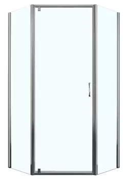 Душевой уголок Azario Dallas 90x90 хром (AZ-112P 90*90)