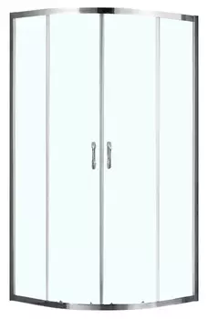 Душевой уголок Azario Milton 100x100 профиль хром (AZ-ND2142 1000)