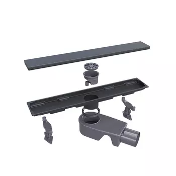 Душевой трап (лоток) RGW Shower Drain SDR-22B 40 см, черный
