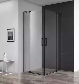 Душевой уголок Cezares Slider 70/80х100/110 черный