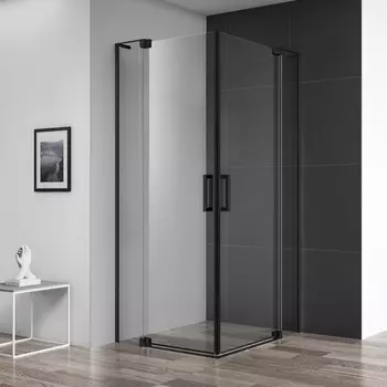 Душевой уголок Cezares Slider A 2 90/100 C NERO
