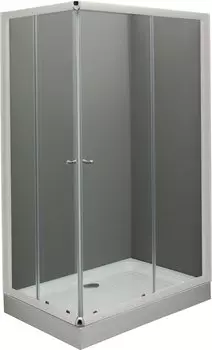 Душевой уголок De Aqua 120x80 см (K12080OP-W)