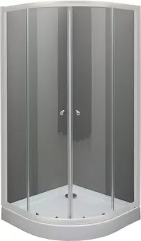 Душевой уголок De Aqua 89.5x89.5 см (R9090OP-W)