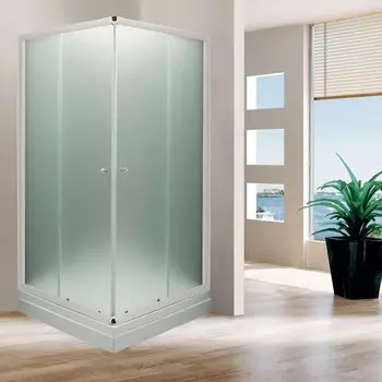 Душевой уголок De Aqua 90x90 см (K9090MT-W)