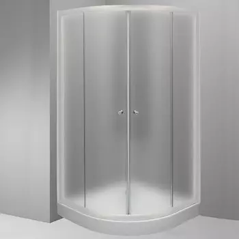 Душевой уголок De Aqua 99.5x99.5 см (R100100MT-W)