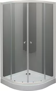Душевой уголок De Aqua 99.5x99.5 см (R100100OP-W)