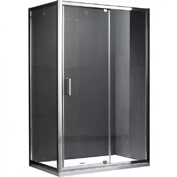 Душевой уголок Gemy Sunny Bay 110х90 хром (S28191C-A90)