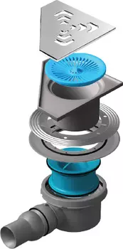 Душевой трап Pestan Confluo Standard Angle1