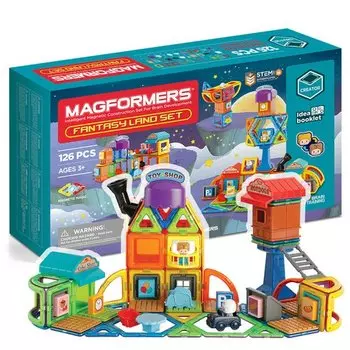Магнитный конструктор Magformers 703017 Fantasy Land Set, 126 деталей